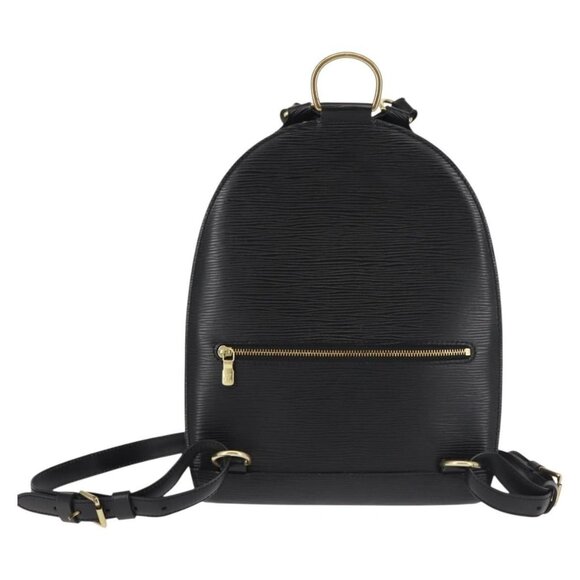 LOUIS VUITTON Epi Mabillon Backpack Black M52232 LV Auth 142147 - Picture 3 of 16